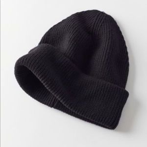 uo tall ribbed beanie